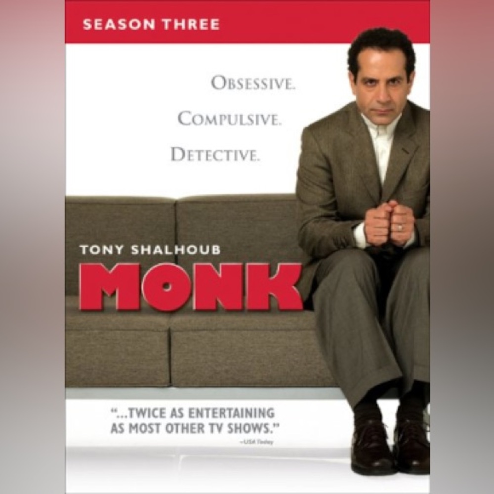 Monk Season 3 DVD Set